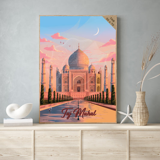 Taj Mahal - Inde (Tableau)