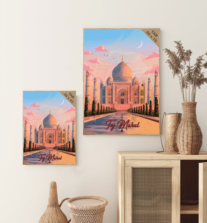 Taj Mahal - Inde (Tableau)