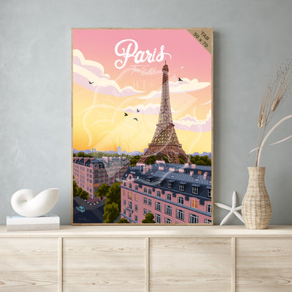 Paris - Tour Eiffel (Tableau)